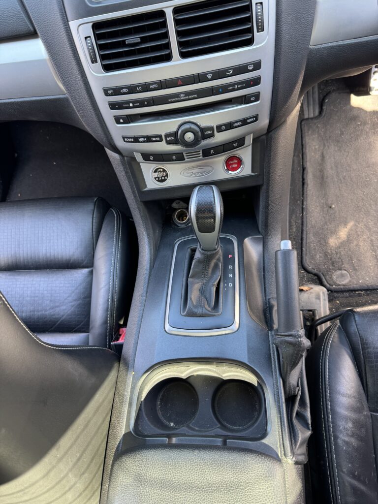 Pre sale car detailing before highlights interior