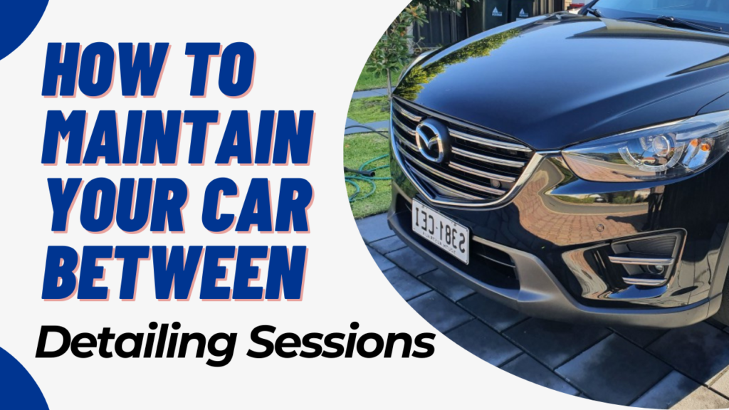 How to Maintain Your Car Between Detailing Sessions