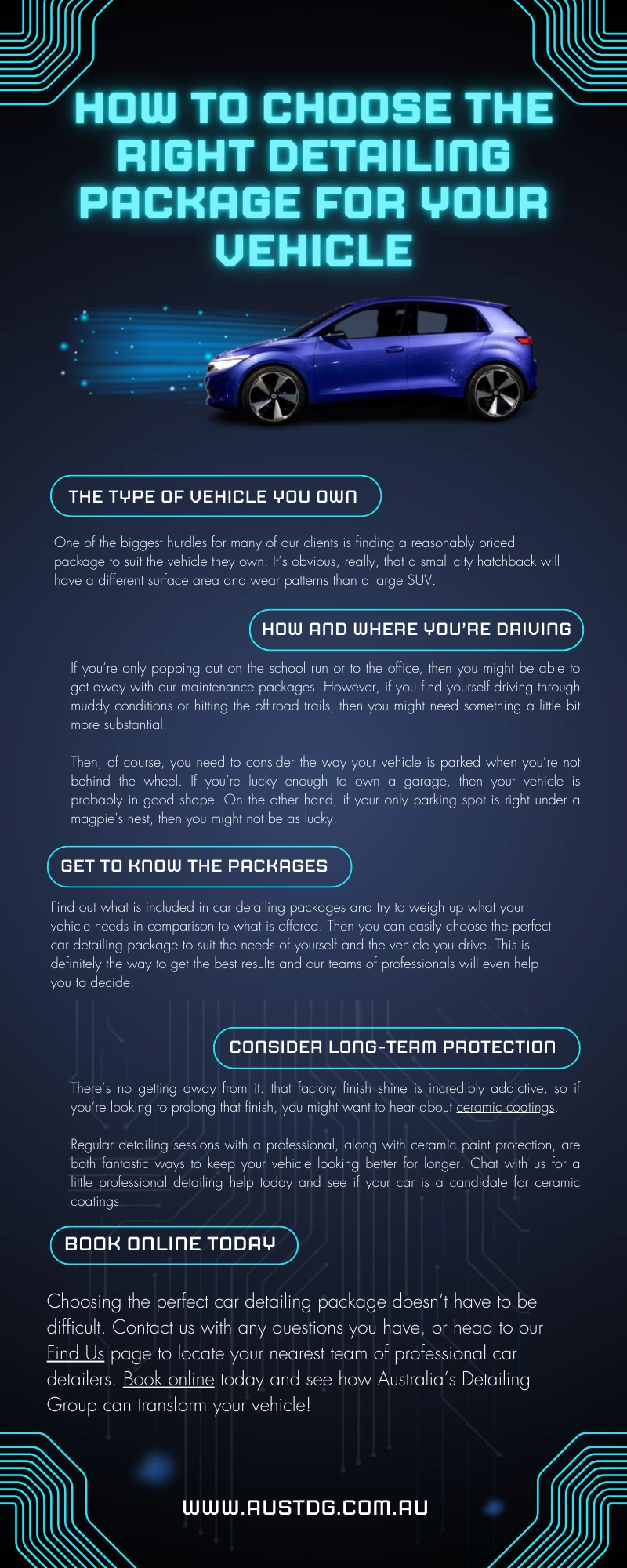 How to Choose the Right Detailing Package for Your Vehicle