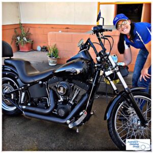 Motorcycle after detailing