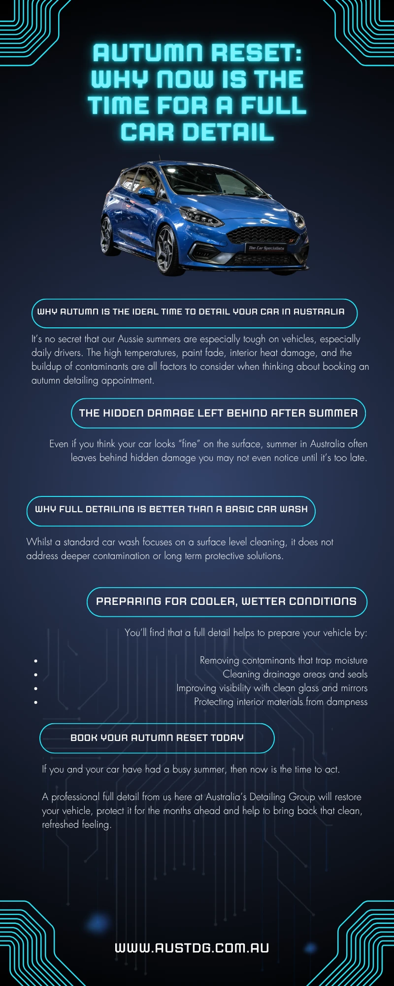 autumn car detailing